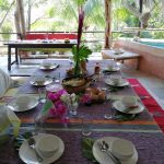 Dining table with space for big families