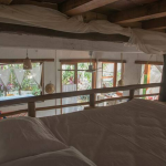 View from the upper bed