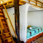 Our room Estudio has a king size and a double bed