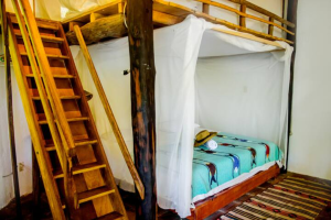 Nuestra habitación Estudio tiene una cama king size y una cama matrimonial