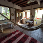 View from the bed side