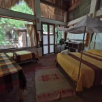 We can fit in a individual bed if necessary