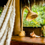 A beautiful handcrafted lamp