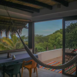 The view to your private terrace