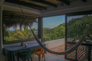 The view to your private terrace