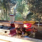 Equipped with stove, blender and coffee maker