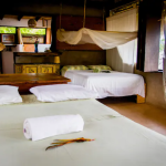 Our loft Luna in Mazunte has two double beds