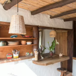 Dining table and connection to the bedroom