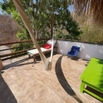 Luna's private terrace